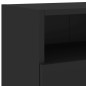 vidaXL TV-Wandschränke 2 Stk. Schwarz 100x30x30 cm Holzwerkstoff vidaXL TV-Wandschränke 2 Stk. Schwarz 100x30x30 cm Holzwerkstoff