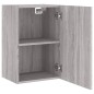 vidaXL TV-Wandschränke 2 Stk. Grau Sonoma 40,5x30x60 cm Holzwerkstoff vidaXL TV-Wandschränke 2 Stk. Grau Sonoma 40,5x30x60 cm Holzwerkstoff