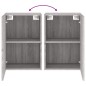 vidaXL TV-Wandschränke 2 Stk. Grau Sonoma 40,5x30x60 cm Holzwerkstoff vidaXL TV-Wandschränke 2 Stk. Grau Sonoma 40,5x30x60 cm Holzwerkstoff