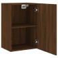 vidaXL TV-Wandschränke 2 Stk. Braun Eiche-Optik 40,5x30x60 cm vidaXL TV-Wandschränke 2 Stk. Braun Eiche-Optik 40,5x30x60 cm