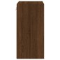 vidaXL TV-Wandschränke 2 Stk. Braun Eiche-Optik 40,5x30x60 cm vidaXL TV-Wandschränke 2 Stk. Braun Eiche-Optik 40,5x30x60 cm