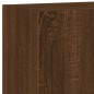 vidaXL TV-Wandschränke 2 Stk. Braun Eiche-Optik 40,5x30x60 cm vidaXL TV-Wandschränke 2 Stk. Braun Eiche-Optik 40,5x30x60 cm