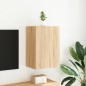 vidaXL TV-Wandschrank Sonoma-Eiche 40,5x30x60 cm Holzwerkstoff vidaXL TV-Wandschrank Sonoma-Eiche 40,5x30x60 cm Holzwerkstoff