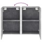 vidaXL TV-Wandschrank Betongrau 40,5x30x60 cm Holzwerkstoff vidaXL TV-Wandschrank Betongrau 40,5x30x60 cm Holzwerkstoff