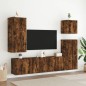 vidaXL TV-Wandschrank Räuchereiche 40,5x30x90 cm Holzwerkstoff vidaXL TV-Wandschrank Räuchereiche 40,5x30x90 cm Holzwerkstoff