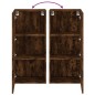 vidaXL TV-Wandschrank Räuchereiche 40,5x30x90 cm Holzwerkstoff vidaXL TV-Wandschrank Räuchereiche 40,5x30x90 cm Holzwerkstoff