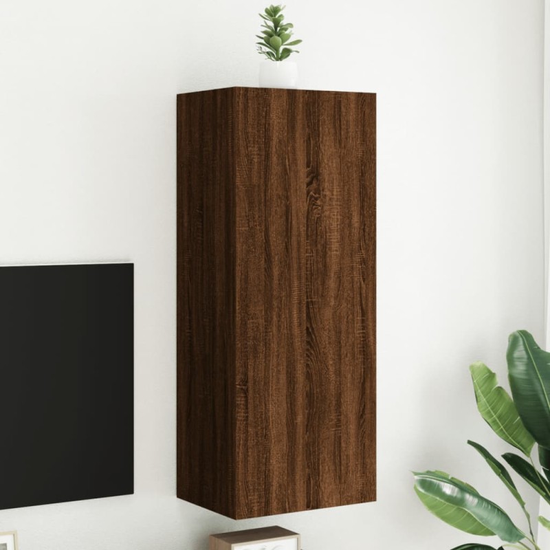 vidaXL TV-Wandschrank Braun Eiche-Optik 40,5x30x102 cm Holzwerkstoff vidaXL TV-Wandschrank Braun Eiche-Optik 40,5x30x102 cm Holzwerkstoff