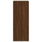 vidaXL TV-Wandschrank Braun Eiche-Optik 40,5x30x102 cm Holzwerkstoff vidaXL TV-Wandschrank Braun Eiche-Optik 40,5x30x102 cm Holzwerkstoff