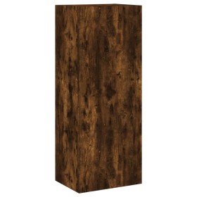 vidaXL TV-Wandschrank Räuchereiche 40,5x30x102 cm Holzwerkstoff