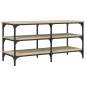 vidaXL Schuhbank Sonoma-Eiche 100x38,5x49 cm Holzwerkstoff vidaXL Schuhbank Sonoma-Eiche 100x38,5x49 cm Holzwerkstoff