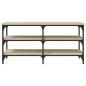 vidaXL Schuhbank Sonoma-Eiche 100x38,5x49 cm Holzwerkstoff vidaXL Schuhbank Sonoma-Eiche 100x38,5x49 cm Holzwerkstoff
