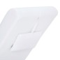 vidaXL Massage-Chaiselongue mit Kissen Weiß Kunstleder vidaXL Massage-Chaiselongue mit Kissen Weiß Kunstleder