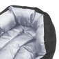 vidaXL Wendbares & waschbares Hundekissen Grau und Schwarz 65x50x20 cm vidaXL Wendbares & waschbares Hundekissen Grau und Schwarz 65x50x20 cm