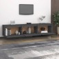 vidaXL TV-Schränke 3 Stk. Grau Massivholz Kiefer vidaXL TV-Schränke 3 Stk. Grau Massivholz Kiefer