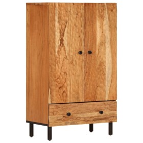 vidaXL Highboard 60x33x100 cm Massivholz Akazie