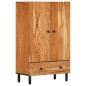 vidaXL Highboard 60x33x100 cm Massivholz Akazie vidaXL Highboard 60x33x100 cm Massivholz Akazie