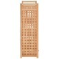 vidaXL Schuhregal mit Schublade 70x27x81 cm Massivholz Nussbaum vidaXL Schuhregal mit Schublade 70x27x81 cm Massivholz Nussbaum