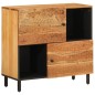 vidaXL Beistellschrank 80x33x75 cm Massivholz Akazie vidaXL Beistellschrank 80x33x75 cm Massivholz Akazie