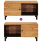 vidaXL Couchtisch 80x50x40 cm Massivholz Akazie vidaXL Couchtisch 80x50x40 cm Massivholz Akazie