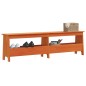 vidaXL Flurbank Wachsbraun 160x28x45 cm Massivholz Kiefer vidaXL Flurbank Wachsbraun 160x28x45 cm Massivholz Kiefer