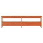 vidaXL Flurbank Wachsbraun 160x28x45 cm Massivholz Kiefer vidaXL Flurbank Wachsbraun 160x28x45 cm Massivholz Kiefer