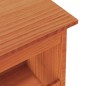 vidaXL Flurbank Wachsbraun 160x28x45 cm Massivholz Kiefer vidaXL Flurbank Wachsbraun 160x28x45 cm Massivholz Kiefer