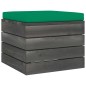 vidaXL Garten-Paletten-Hocker 2 Stk. mit Kissen Kiefer Massivholz vidaXL Garten-Paletten-Hocker 2 Stk. mit Kissen Kiefer Massivholz