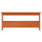 vidaXL Flurbank Wachsbraun 100x28x45 cm Massivholz Kiefer vidaXL Flurbank Wachsbraun 100x28x45 cm Massivholz Kiefer