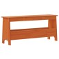 vidaXL Flurbank Wachsbraun 100x28x45 cm Massivholz Kiefer vidaXL Flurbank Wachsbraun 100x28x45 cm Massivholz Kiefer