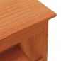 vidaXL Flurbank Wachsbraun 100x28x45 cm Massivholz Kiefer vidaXL Flurbank Wachsbraun 100x28x45 cm Massivholz Kiefer