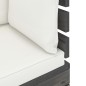 Garten-Paletten-Ecksofa mit Kissen Kiefernholz Garten-Paletten-Ecksofa mit Kissen Kiefernholz