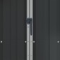 vidaXL Gerätehaus Anthrazit 116x45x175 cm Verzinkter Stahl vidaXL Gerätehaus Anthrazit 116x45x175 cm Verzinkter Stahl