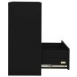vidaXL Aktenschrank Schwarz 90x46x103 cm Stahl vidaXL Aktenschrank Schwarz 90x46x103 cm Stahl