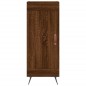 Highboard Braun Eichen-Optik 34,5x34x180 cm Holzwerkstoff Highboard Braun Eichen-Optik 34,5x34x180 cm Holzwerkstoff