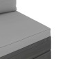 vidaXL 2-tlg. Garten-Sofagarnitur aus Paletten mit Kissen Kiefernholz vidaXL 2-tlg. Garten-Sofagarnitur aus Paletten mit Kissen Kiefernholz