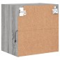 vidaXL Wand-Nachttische mit LED-Leuchten 2 Stk. Grau Sonoma vidaXL Wand-Nachttische mit LED-Leuchten 2 Stk. Grau Sonoma