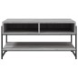 vidaXL Couchtisch Grau Sonoma 90x50x45 cm Holzwerkstoff