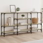 vidaXL Konsolentisch Sonoma-Eiche 160x29x80 cm Holzwerkstoff vidaXL Konsolentisch Sonoma-Eiche 160x29x80 cm Holzwerkstoff