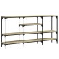 vidaXL Konsolentisch Sonoma-Eiche 160x29x80 cm Holzwerkstoff vidaXL Konsolentisch Sonoma-Eiche 160x29x80 cm Holzwerkstoff