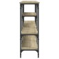 vidaXL Konsolentisch Sonoma-Eiche 160x29x80 cm Holzwerkstoff vidaXL Konsolentisch Sonoma-Eiche 160x29x80 cm Holzwerkstoff