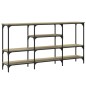 vidaXL Konsolentisch Sonoma-Eiche 160x29x80 cm Holzwerkstoff vidaXL Konsolentisch Sonoma-Eiche 160x29x80 cm Holzwerkstoff