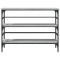 vidaXL Konsolentisch Grau Sonoma 100x32x75 cm Holzwerkstoff vidaXL Konsolentisch Grau Sonoma 100x32x75 cm Holzwerkstoff