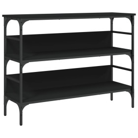vidaXL Konsolentisch Schwarz 100x32x75 cm Holzwerkstoff