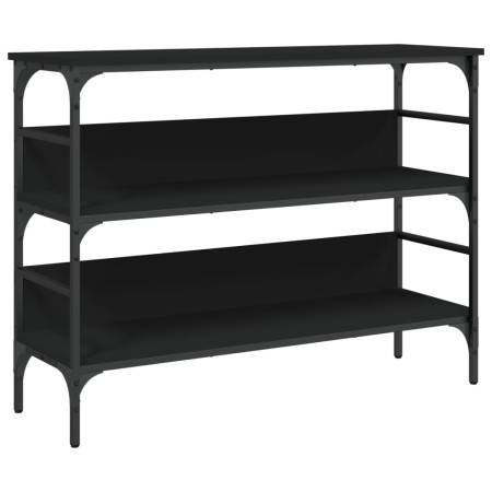 vidaXL Konsolentisch Schwarz 100x32x75 cm Holzwerkstoff