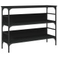 vidaXL Konsolentisch Schwarz 100x32x75 cm Holzwerkstoff vidaXL Konsolentisch Schwarz 100x32x75 cm Holzwerkstoff
