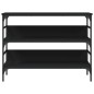 vidaXL Konsolentisch Schwarz 100x32x75 cm Holzwerkstoff vidaXL Konsolentisch Schwarz 100x32x75 cm Holzwerkstoff