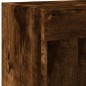 vidaXL TV-Schränke mit LED-Leuchten 2 Stk. Räuchereiche 100x30x30 cm vidaXL TV-Schränke mit LED-Leuchten 2 Stk. Räuchereiche 100x30x30 cm