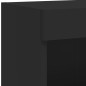vidaXL TV-Schränke mit LED-Leuchten 2 Stk. Schwarz 100x30x30 cm vidaXL TV-Schränke mit LED-Leuchten 2 Stk. Schwarz 100x30x30 cm