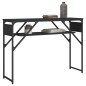 vidaXL Konsolentisch mit Ablage Schwarz 105x30x75cm Holzwerkstoff vidaXL Konsolentisch mit Ablage Schwarz 105x30x75cm Holzwerkstoff