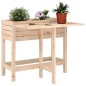 vidaXL Pflanzkübel mit Klapptisch Massivholz Kiefer vidaXL Pflanzkübel mit Klapptisch Massivholz Kiefer